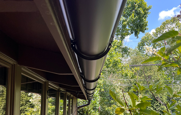 Half Round Gutter Drainage Design